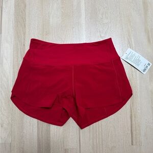 Lululemon Speed Up HR Short 4" Lined Shorts